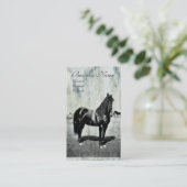 ヴィンテージ南北戦争連合の馬の名刺 名刺 (スタンド正面)