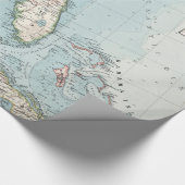 ヴィンテージ南東米国およびカリブMap (1900年) ラッピングペーパー (角)