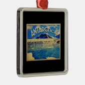 ヴィンテージ南極南極 メタルオーナメント (右)
