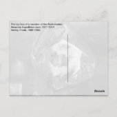 ヴィンテージ南極遠征はがき ポストカード (裏面)