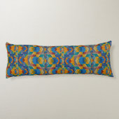 ヴィンテージ南西パッチワーク – 民族絨毯スタイル ボディピロー (裏面)