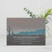 ヴィンテージ南西ブライダルシャワー招待状 招待状 (スタンド正面)