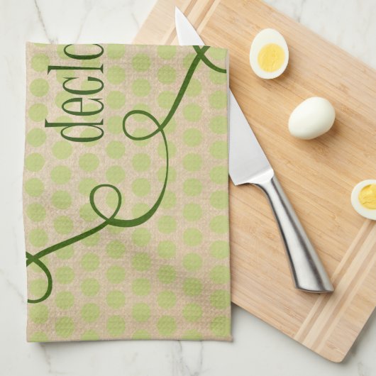 ヴィンテージ南部のことわざ：まあ、私は宣言引用文 キッチンタオル (四つ折り)