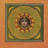 ヴィンテージ占い占い占い占〔占星術の〕十二宮図シンボルや象徴 ポスター