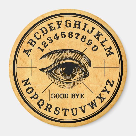 ヴィンテージ占い精神眼 マグネット (正面)