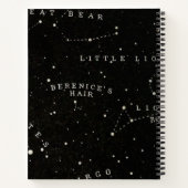 ヴィンテージ占パーソナライズされた星学レッスン  ノートブック (裏面)