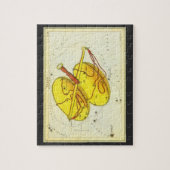 ヴィンテージ占星図書尺度コンステレーション〔占星術の〕十二宮図 ジグソーパズル (縦)