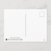 ヴィンテージ占星術のカレンダー挨拶 シーズンポストカード (裏面)