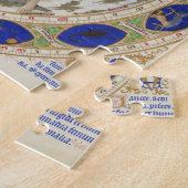 ヴィンテージ占星術のパズル ジグソーパズル (側面)