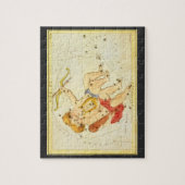 ヴィンテージ占星術ジェミニツインコンステレーション〔占星術の〕十二宮図 ジグソーパズル (縦)