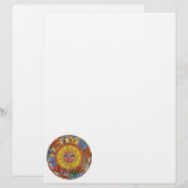 ヴィンテージ占星術、アンティーク天体十二星座ホイール (正面/裏面)