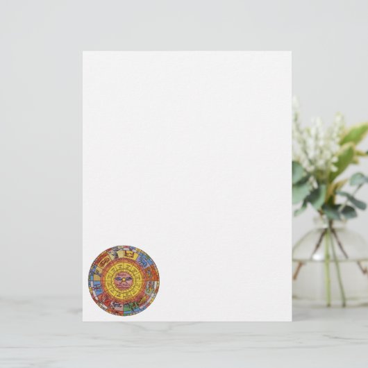 ヴィンテージ占星術、アンティーク天〔占星術の〕十二宮図輪 (スタンド正面)