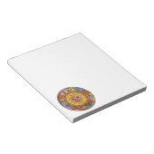 ヴィンテージ占星術、アンティーク天〔占星術の〕十二宮図輪 ノートパッド (アングル)