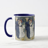 ヴィンテージ印象主義アート、カントリーダンスbyルノアール マグカップ (左)