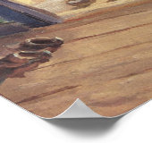 ヴィンテージ印象主義Anna Ancherによるディナーアワー ポスター (角)