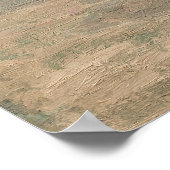 ヴィンテージ印象派ビーチシーン ポスター (角)