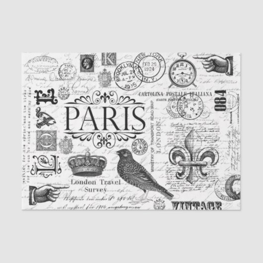 ヴィンテージ印象 薄葉紙 (正面)