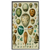 ヴィンテージ卵フランスの魚の卵アート スモールペーパーバッグ (裏面)