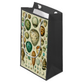 ヴィンテージ卵フランスの魚の卵アート スモールペーパーバッグ (正面アングル)