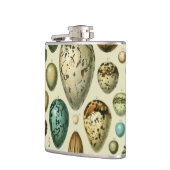 ヴィンテージ卵フランスの魚の卵アート フラスク (左)