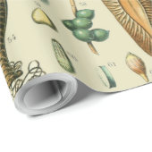 ヴィンテージ卵フランスの魚の卵アート ラッピングペーパー (ロールコーナー)