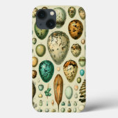 ヴィンテージ卵フランスの魚の卵アート Case-Mate iPhoneケース (裏面)