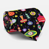 ヴィンテージ原子時代のクリスマス装飾品 ネクタイ (ロール)