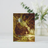 ヴィンテージ原性入浴ニンフ ポストカード (スタンド正面)