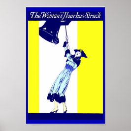 ヴィンテージ参政権コピー女性権利平等1916 ポスター