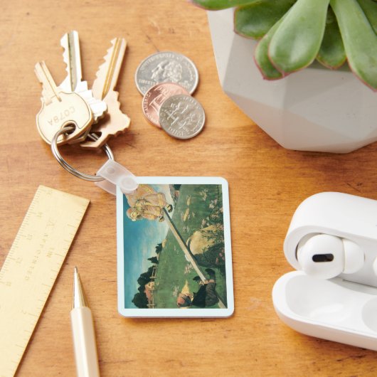 ヴィンテージ参照Saw Margery Daw, Jessie Willcox Smith キーホルダー (デスク)