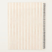 ヴィンテージ及びフローラ編集モノグラム プランナー手帳 (裏面)