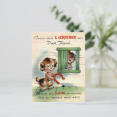 ヴィンテージ友情はがき ポストカード (スタンド正面)