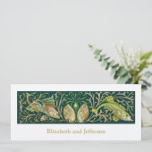 ヴィンテージ双魚類モダン結婚式招待状 招待状 (スタンド正面)