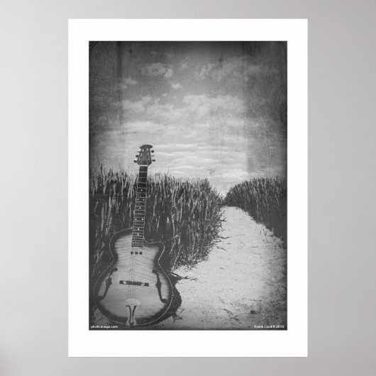 ヴィンテージ収穫の準備ができている ポスター (正面)