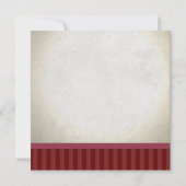 ヴィンテージ収穫感謝祭ディナー招待状 招待状 (裏面)