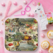 ヴィンテージ収穫 ペーパープレート (パーティー)