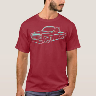ヴィンテージ収集体用クラシック角型台車 Tシャツ