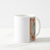 ヴィンテージ収集可能なたばこの魚の切手 コーヒーマグカップ (正面右)