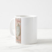 ヴィンテージ収集可能なたばこの魚の切手 コーヒーマグカップ (正面左)