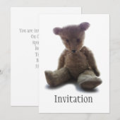 ヴィンテージ収集可能なトイベア 招待状 (正面/裏面)