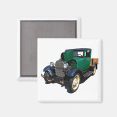 ヴィンテージ収集車 マグネット (正面/裏面)