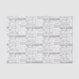 ヴィンテージ受信 薄葉紙