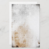 ヴィンテージ古いステンドステーショナリー 便箋 (正面/裏面)