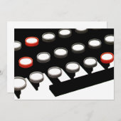 ヴィンテージ古いタイプライターファッションドキーボード (正面/裏面)