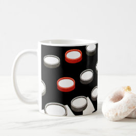 ヴィンテージ古いタイプライターファッションドキーボード コーヒーマグカップ