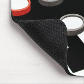 ヴィンテージ古いタイプライターファッションドキーボード マウスパッド (コーナー)