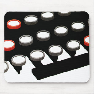 ヴィンテージ古いタイプライターファッションドキーボード マウスパッド
