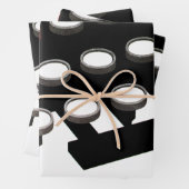 ヴィンテージ古いタイプライターファッションドキーボード ラッピングペーパーシート (インサイチュ)