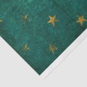 ヴィンテージ古い動揺してターコイズ 薄葉紙 (詳細)