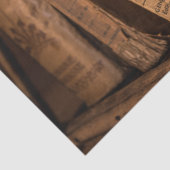 ヴィンテージ古い帳簿の切り離しティッシュペーパー 薄葉紙 (詳細)